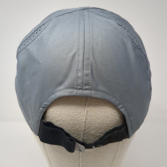 Nike Dri-Fit Slideback Baseball Cap Gray One Size Adjustable Featherlight - Picture 6 of 10